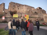 visita a les muralles de Montfalcó