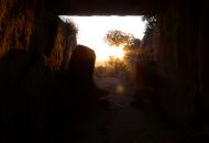 Llanera: El sol ilumina completament l'interior del dolmen  Xavier Sunyer