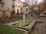 Torà: plaça de la Font (safareigs)  Camins de Sikarra