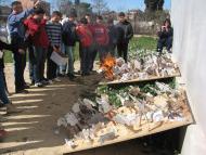 Guissona: Alumnes de 2n d'ESO de l'Escola Mare de Déu del Roser en el taller educatiu El Foc i tu  CC Segarra