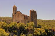 Pontils: Castell de Santa Perpètua i església de Santa Maria  Àngela Llop