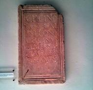 Els Prats de Rei: Làpida romana  Ramon Sunyer