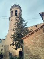 Els Prats de Rei: Vista de l'esglèsia  Ramon Sunyer
