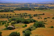 Torrefeta i Florejacs: Paisatge des de el castell de les Sitges.  Àngela Llop