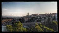 Cervera: vista de les muralles  Ramon Sunyer