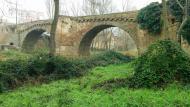 Sanaüja: Pont romànic  Ramon Sunyer