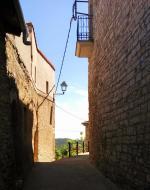 Bellmunt de Segarra: detall carrer  Ramon Sunyer