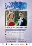 Sant Magí de la Brufaganya: IV Nits Musicals a la Brufaganya cartell Macuta Blanch  Nits Musicals