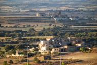 Tordera: vista general al fons el castell de Montcortès  Ramon Sunyer