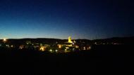 Santa Coloma de Queralt: Vista de nit  Ramon Sunyer