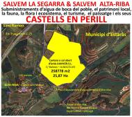 Els Amics del Castell d'Alta-riba alerten dels perills d'una gran cantera al seu municipi