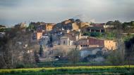 Castellnou d'Oluges: vista al captard  Ramon Sunyer