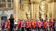 Cervera: concert de fi de curs de la coral infantil Nova Cervera  Ramon Armengol