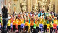 Cervera: concert de fi de curs de la coral infantil Nova Cervera  Ramon Armengol