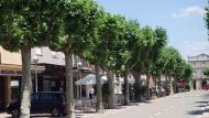 Sant Guim de Freixenet: passeig  Ramon Sunyer