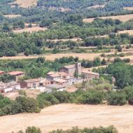 Sant Pere Sallavinera: vista del poble  Ramon Sunyer