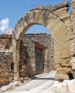 Granyena de Segarra: portal  Ramon Sunyer