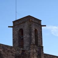 Rubió: Església de Santa Maria campanar  Ramon Sunyer