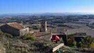 Savallà del Comtat: Església des del castell  Ramon Sunyer