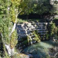 Santa Coloma de Queralt: Peixera al riu Gaià  Ramon Sunyer