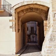 Santa Coloma de Queralt: portal del vicari  Ramon Sunyer