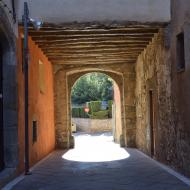 Santa Coloma de Queralt: Portal d'en Martí  Ramon Sunyer