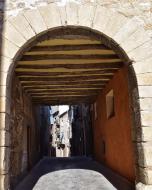 Santa Coloma de Queralt: Portal d'en Martí  Ramon Sunyer