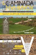 Sant Guim de Freixenet: cartell 4a Caminada de la Marinada  Judit Vilardosa