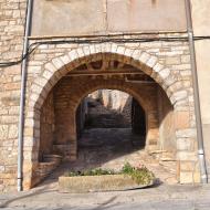 Montornès de Segarra: portal  Ramon Sunyer