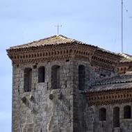 Montcortès de Segarra: castell detall torre  Ramon Sunyer