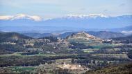 Argençola: vista a la primavera d'Argençola i Contrast  Ramon  Sunyer