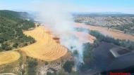 Controlat l'incendi agrícola de Talteüll