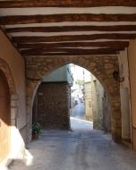 Rocafort de Vallbona: Portal del carrer Major  Ramon Sunyer
