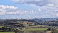 Fonolleres: la vall d'ondara amb cervera al fons  Ramon Sunyer