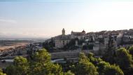 Cervera: vista des del mirador  Ramon Sunyer