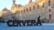 Cervera: plaça Universitat  Ramon Sunyer