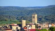 Santa Coloma de Queralt: Vista del poble  Ramon Sunyer