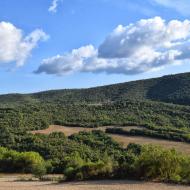 Rocamora i Sant Magí de la Brufaganya: Vista des de sant Magí  Ramon Sunyer