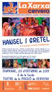 cervera: cartell Xarxa 'Hansel i Gretel'  La Xarxa Cervera