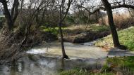 La Prenyanosa: Peixera de la Prenyanosa al riu Sió  Ramon Sunyer