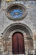 Verdú: Façana de l'església de Santa Maria  Ramon Sunyer