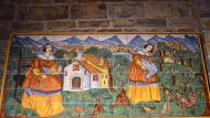 Sant Antolí i Vilanova: murals ceràmics de Sant Isidre Llaurador i Santa Maria de la Cabeça  Ramon Sunyer