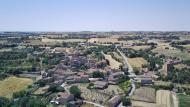 Castellnou d'Oluges: Vista aèria  Ramon Sunyer