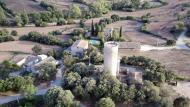 La Manresana: vista aèria de la torre  Ramon Sunyer