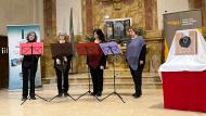 Sant Magí de la Brufaganya: Actuació del grup Les Mezzos en l'entrega del premi Sikarra 2023  efes