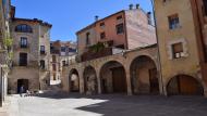Copons: Plaça Major  Ramon Sunyer