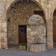 Copons: Plaça Major  Ramon Sunyer