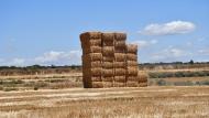 Les Pallargues: Paisatge amb bales de palla Ramon Sunyer