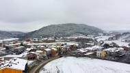 Torà: Vista del poble nevat  Ramon Sunyer