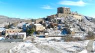 Enfesta: Vista del poble nevat  Ramon Sunyer
